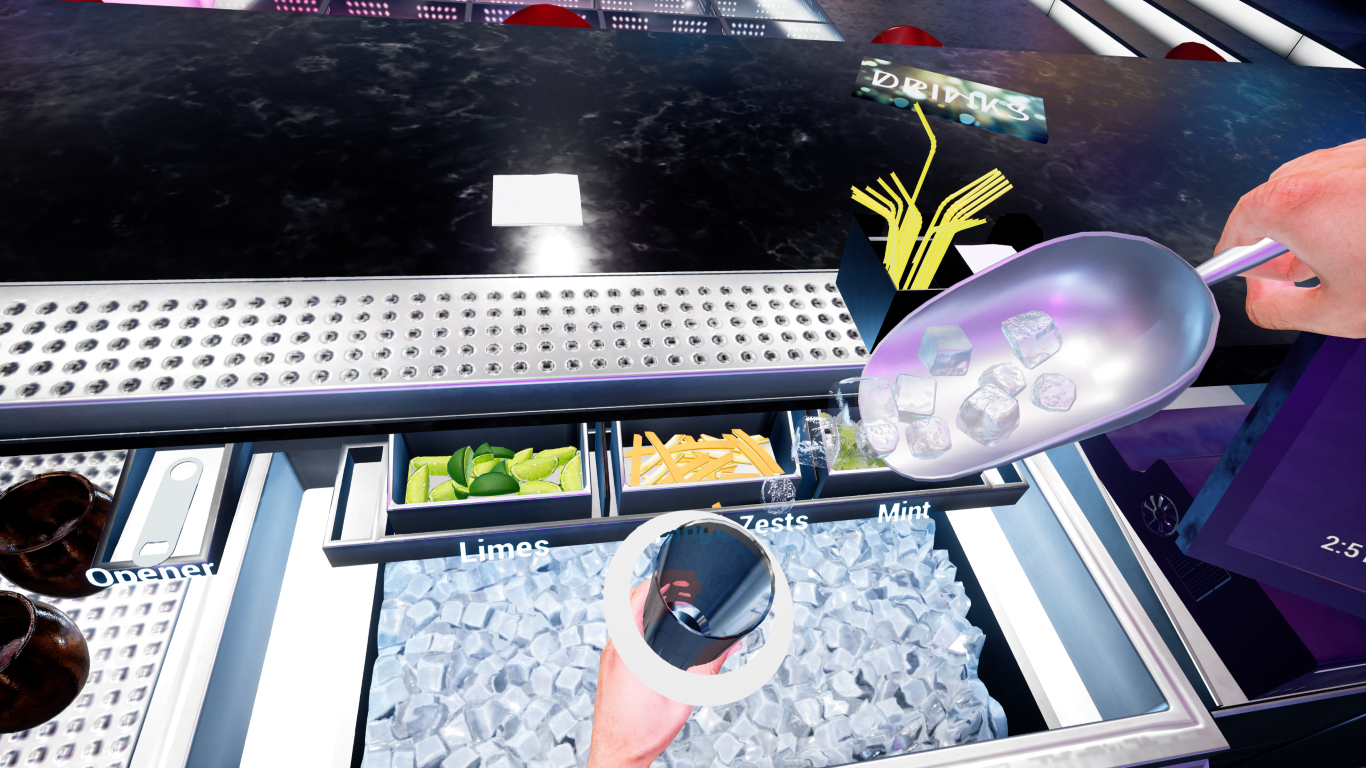 Bartender VR Simulator