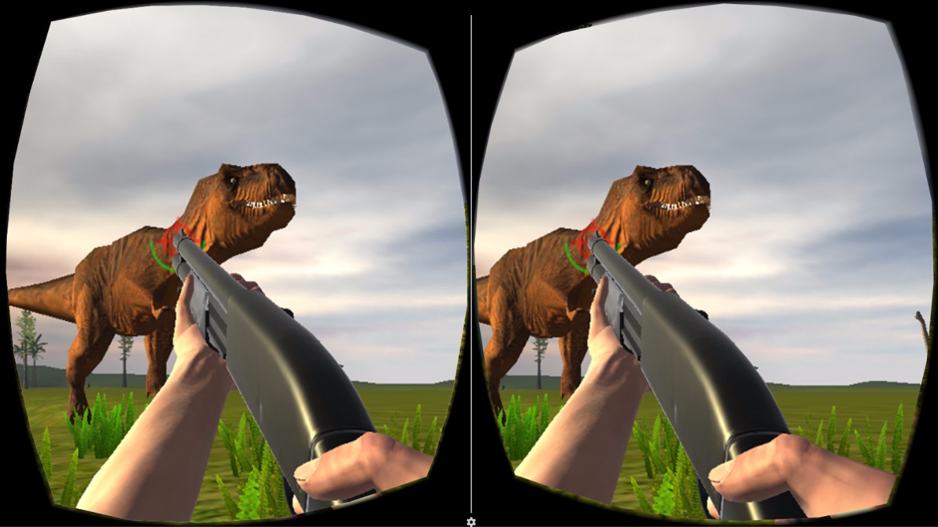 360° T-Rex Dinosaur attacks YOU in VR 